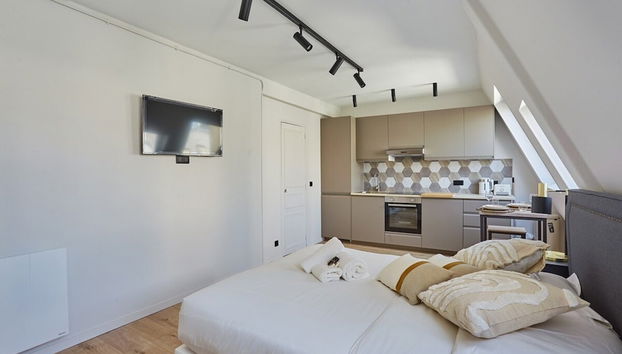 Sublim Studio Beaubourg/le Marais - Foto 5, Habitación