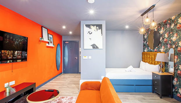 Bright and Spacious Studio in Sheffield Centre - Foto 3, Habitación