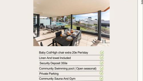 Luxury Beach Escape with Pools, Gym & Sauna - Foto 5