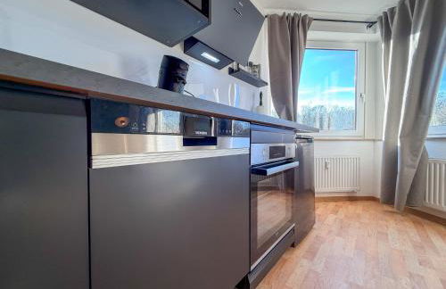 Executive Stadtwald Apartment - S-Bahn Direct - 12min Messe Essen - Barrier-Free - Foto 18