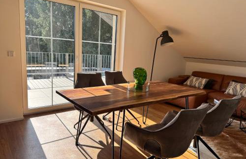 LifeStyle Apartments am Steinsberg, Self Check In, Terrasse, Burg Blick - Photo 20