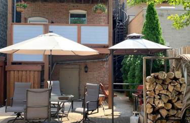 The Banksy-Greystone Rooftop Firepit United Center - Foto 22