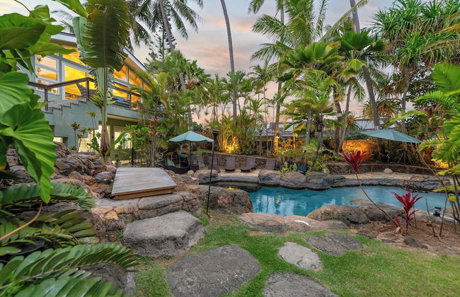 Palione Papalani by Avantstay New 39.5m Remodel Steps From Kailua Beach w/ Private Pool & Hot Tub - Foto $