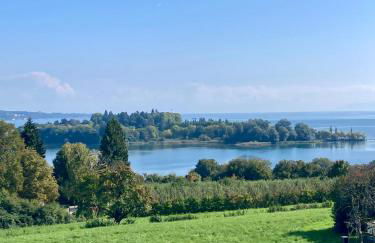 Helles Apartment mit Seeblick und großer Terrasse - Foto 13