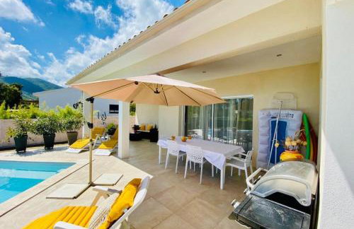 Villa Piscine Mer 7 min Vue Montagne Clim - Foto 3