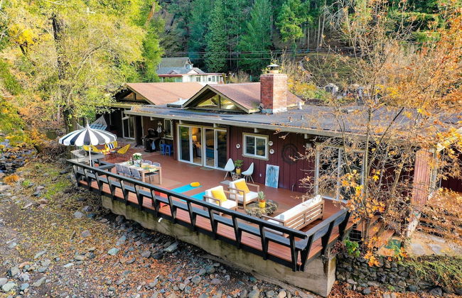 Sonoma Creek Haven Hot Tub Firepit Creekside Views Near Kenwood Wineries - Foto 58