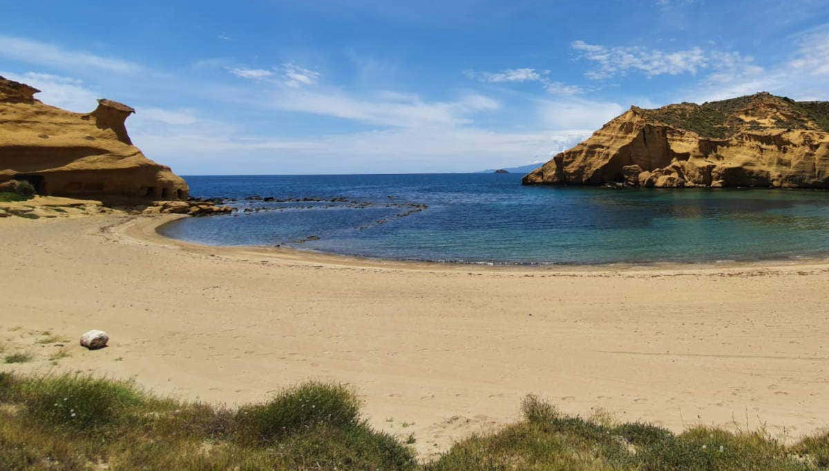 La costa di Cuatro Calas