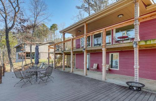 Lake Dardanelle Home with Dock! Fish On-Site - Foto 25