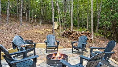 15 min to Town, Creekside, Sauna, Hot Tub, Fire Pit - Foto 3