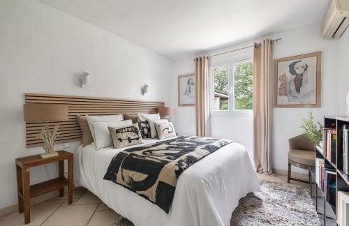 Villa Madiana - "Le Diamant" climatisée, piscine privée chaufffée, Fitness,proche Cannes, Grasse - Foto 26