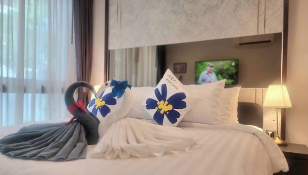 B306 - 1 Bedroom Condo Pool View Near Ao Nang Beach - Foto 3, Habitación