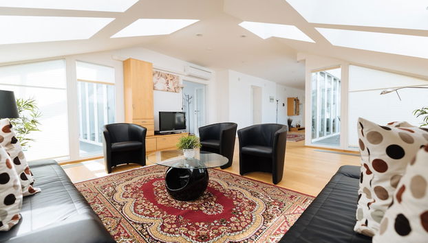 Sitzecke in der Lobby