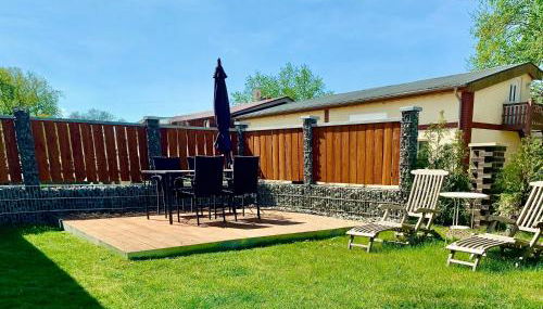 Apartment "Wiesenglück" - am Feisnecksee, mit Terrasse - Foto 5, sunbed