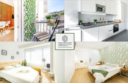 Two bedroom apartment close to train station by Lisbon with Sintra - Foto 1