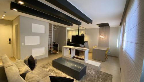 Flats Chateau Campos do Jordão em Capivari com lareira - Foto 3