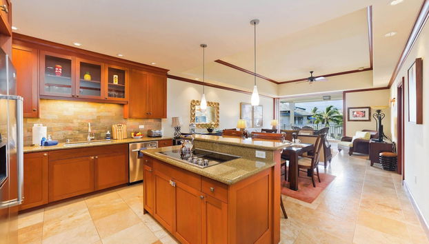 Kolea 14F Pool, Gym & More! - Foto 4, Cocina privada