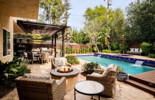 Sherman Oaks Home w Pool, Spa and Outdoor Kitchen - Foto 44