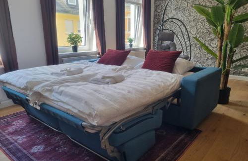 maremar - Style-Loft am Ferberturm - 2 Schlafzimmer - Luxus Boxspringbett - Arbeitsplätze - Highspeed WLAN - Foto 22