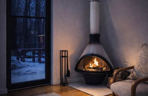 Modern A-Frame Catskills Hot Tub & Fireplace - Foto 32