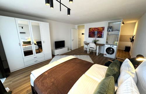 Design Apartment mit Blick auf Freiburg - Foto 2