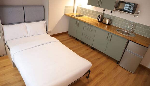 Urban Hideaway Studio - Foto 3, Habitación