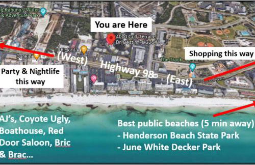 *Modern Bliss* Destin beach (3 Pools& Tennis) - Foto 46