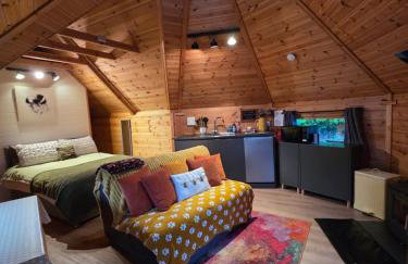 The Hive - Unique log cabin with wood burning stove - Foto 5