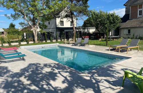 Gîte de Mont-Près-Chambord au cœur des Châteaux de la Loire "avec piscine privée" - Foto 69