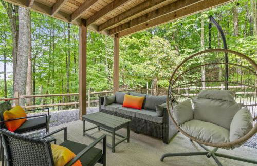 Asheville Private Retreat Game Room Hot Tub - Foto 3