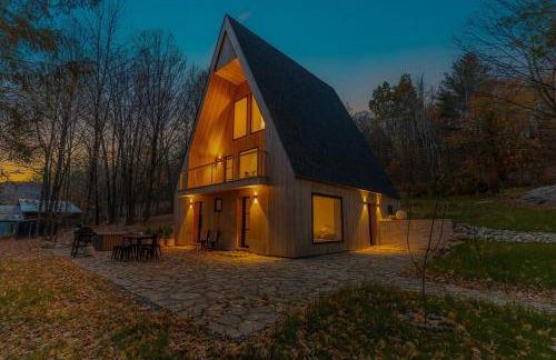 Modern A-Frame Catskills Hot Tub & Fireplace - Foto 15