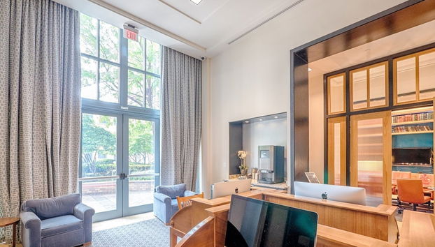 Sala de estar do lobby