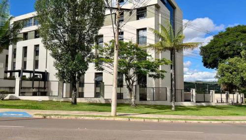 Flat aconchegante - Perto de Tudo - Vista Livre - Estacionamento privativo e Portaria 24h - Wi-Fi 600mbps - Foto 5, Garden, Garden view