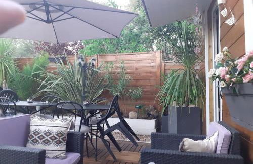 Chalet de charme avec piscine dans camping - Foto 16