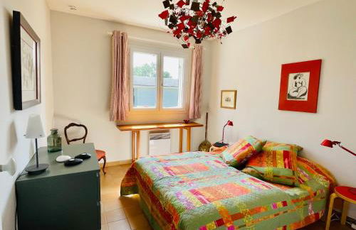 KerDesAmis - Tolles Ferienhaus in Strandnähe mit Sonnenterrasse, Boulebahn und großem Garten - Foto 33