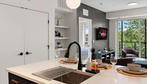 W315 Modern Luxury 1Bd Condo In Downtown Minneapolis, Minutes From Minneapolis Convention Center & US Bank Arena - Foto 5