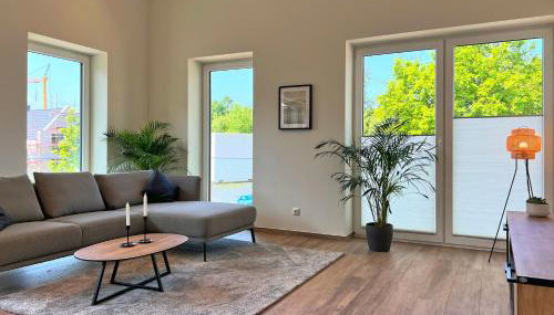 Haus Kiebitz 2 OG - Neubau-Apartment mit Infrarot-Sauna, Balkon & 600 m zum Strand - Foto 3