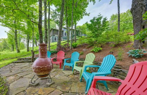 On 22 Acres! Mtn-View Cullowhee Craftsman Retreat - Foto 2