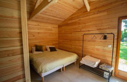 Cabane forêt proche plage avec piscine partagée - Foto 8
