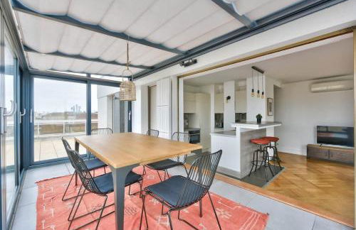 Splendide terrasse avec vue Tour Eiffel - Foto 26