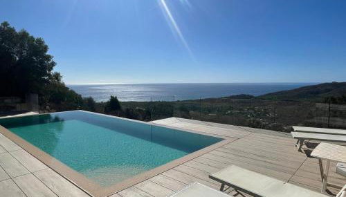 Villa with private pool, amazing sea panorama and private garden - Foto 1, sunbed