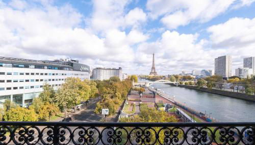 Eiffel Tower View 3BR Balcony - Foto 3