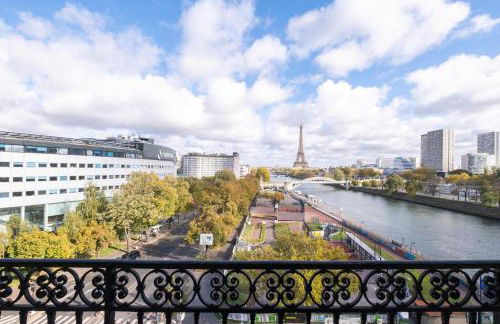 Eiffel Tower View 3BR Balcony - Foto 3