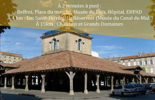 Appartement "Sacha" au calme en Hypercentre de Revel - Foto 12