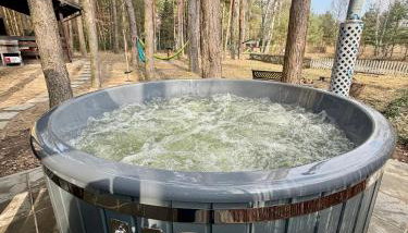 Kurort Mirowice-domek w lesie, z balią z jacuzzi i hydromasażem - Foto 3