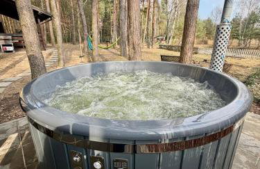 Kurort Mirowice-domek w lesie, z balią z jacuzzi i hydromasażem - Foto 3