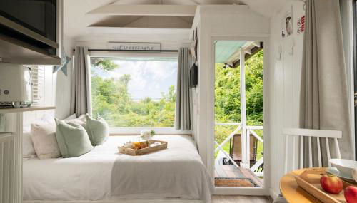 Woodland Art Studio - Cosy Woodland Studio with Private Hot Tub - Foto 5, towels