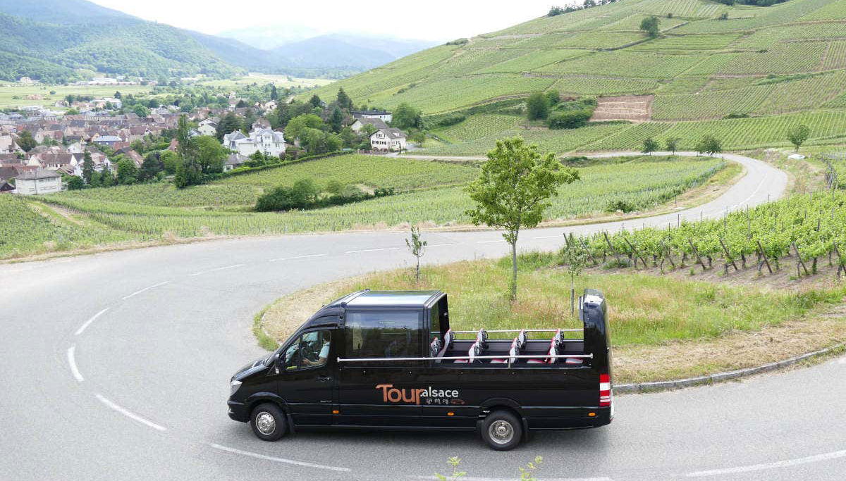 Visite de l’Alsace en minibus panoramique