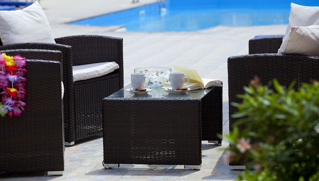 Mostrador de check-in y check-out