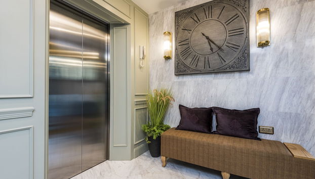 Zona de estar del vestíbulo