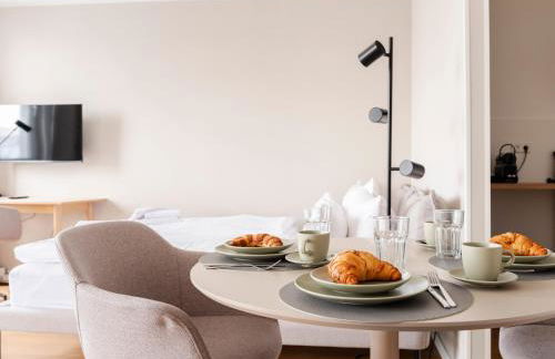 Modernes Studio Apartment Berlin Mitte 37m2 - U-Bahn Leopoldplatz by Rooms Berlin - Foto 3